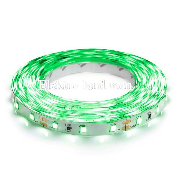 Светодиодная лента зеленый цвет B-LED 3528-60 R негерметичная, 1м